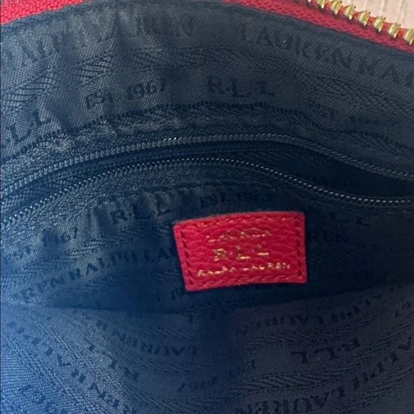 Lauren Ralph Lauren Red Crossbody Bag - Picture 2 of 5
